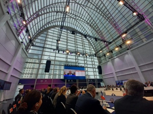 Foto da sala da reunião