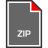 ícone zip