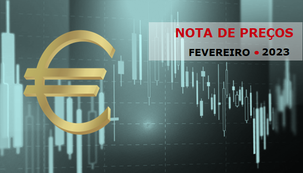 Imagem de gráfico em fundo e símbolo de euro do lado esquerdo.