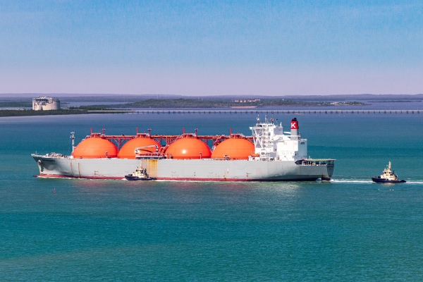 Navio tanque de gás natural liquefeito (GNL)
