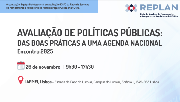 Encontro de Avaliação de políticas públicas